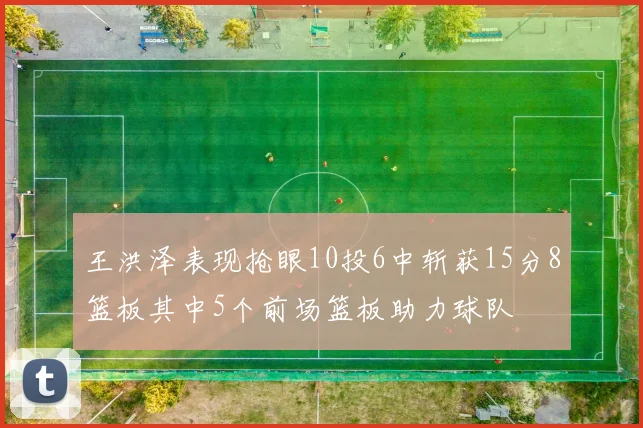 王洪泽表现抢眼10投6中斩获15分8篮板其中5个前场篮板助力球队